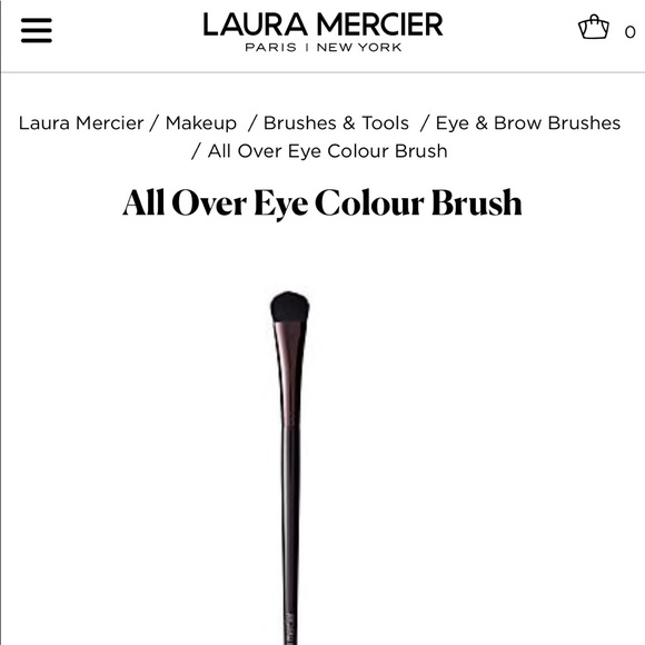 3 for 30//Laura Mercier All Over Eye Colour Brush - Picture 4 of 5